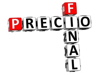 3D Final Price Crossword