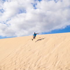 Fuerteventura; Corralejo sand dunes nature park