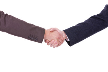 Handshake between two businessmen