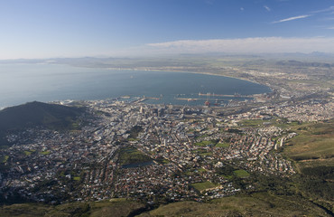 Cape Town from Table Mountain