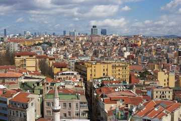 Fototapeta na wymiar Istanbul von oben