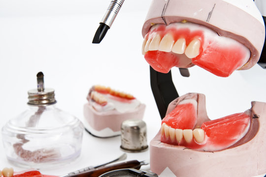 Dental Lab Articulator And Equipments For Denture