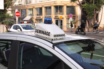 police de déminage