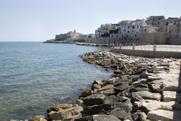 Vieste, coast