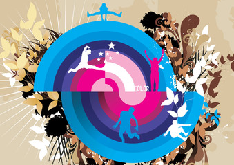 active people vector © chispas