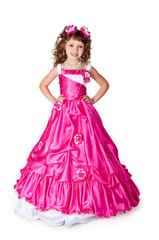 The girl in a beautiful dress © pi