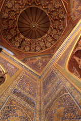 Golden cupola of Tilya Kori Madrasah