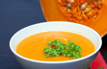pumpkins vegetarian soup