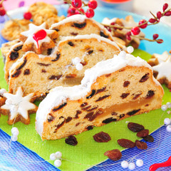 Weihnachtsgebäck - Stollen