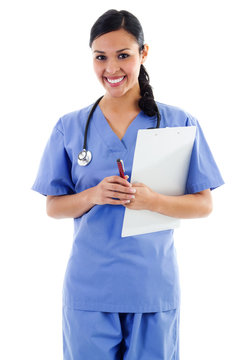 Female health care worker