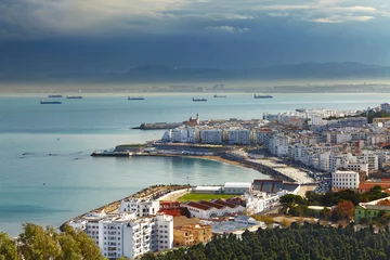 Deurstickers Algerije Algiers stad