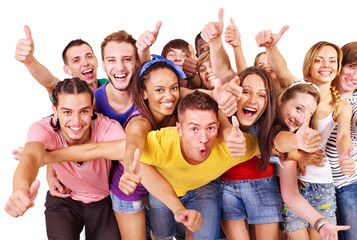 Obraz premium Group people.