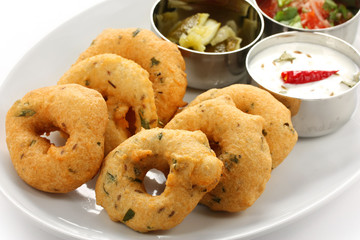 vada, indian snack food