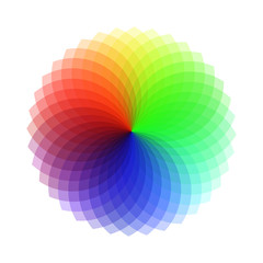 Obraz premium Tło tła Spirograf