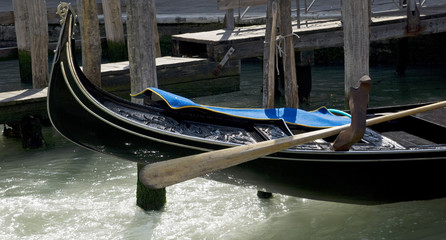 Fototapeta na wymiar Gondola. Venice. Veneto. Italy