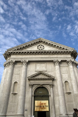 Fototapeta na wymiar church in venice,veneto,italy