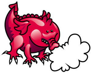 Pink dragon