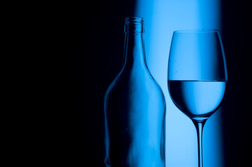 Blue glass