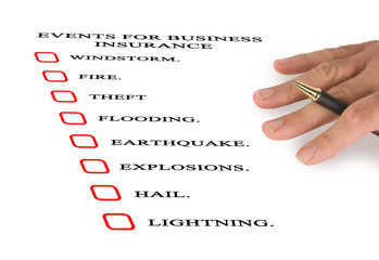 Events for business insurance