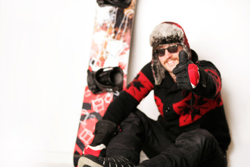 Snowboard Fahrer