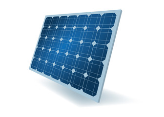 Solarzellen Modul 3d