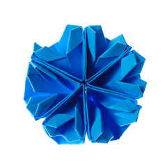 origami snowflake