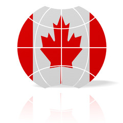 Obraz premium GLOBO CANADA