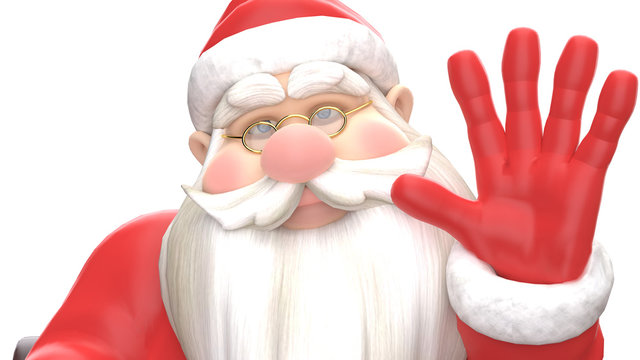 santa goodbay