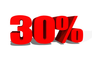 30 %   3D