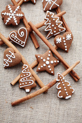 gingerbreads with cinnamon