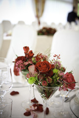 Tischdeko Fest hochzeit