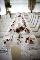 Festtafel Hochzeit