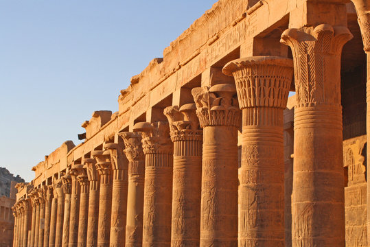 Ägyptische Säulen