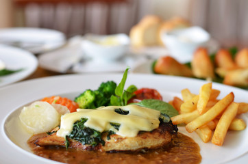 chicken steak