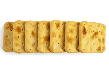 A number of crackers