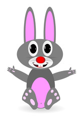 Soft toy - rabbit (hare)