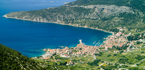 Fototapeta premium Komiza, Vis island - Croatia