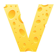 letter v