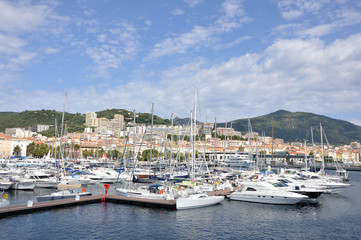 Fototapeta na wymiar Ajaccio Port 7