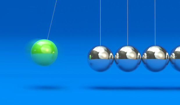 Kugelspiel gr&uuml;n blau