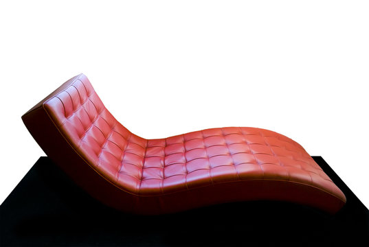 red sofa