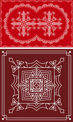 Folk Motif Desgin wall painting