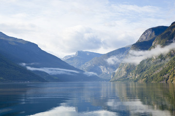 Naklejka premium norway: sognefjord