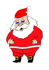 gemütlicher Weihnachtsmann