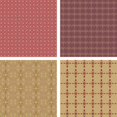 Four retro patterns