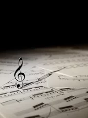 Fotobehang Violin Key © Vladimir Koletic