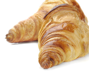 croissant isolated on white