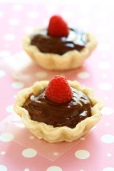 Chocolate Raspberry Tart