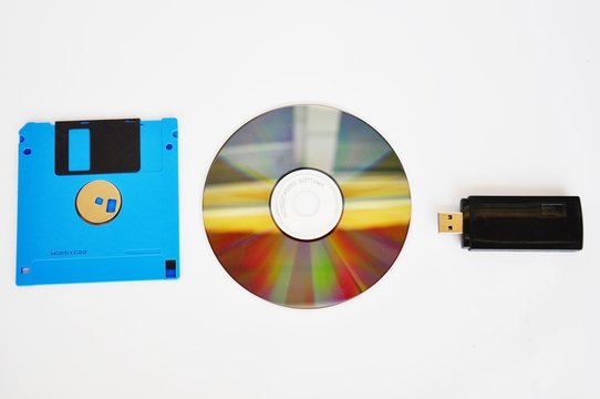 The optical and floppy disc