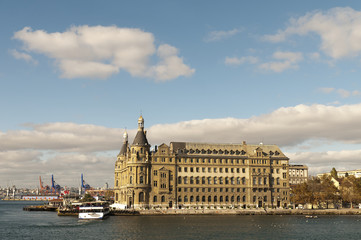 Obraz premium Haydarpasa Train Station, Istanbul, Turkey